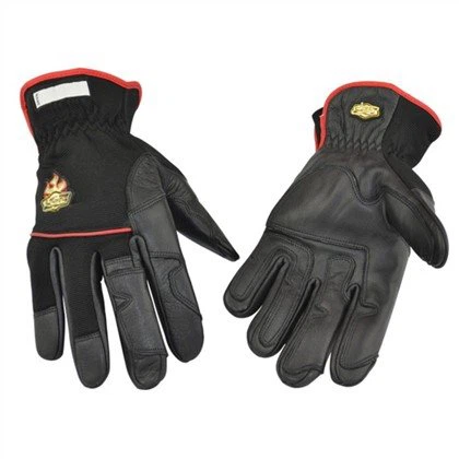 gants de moto en cuir plein doigt