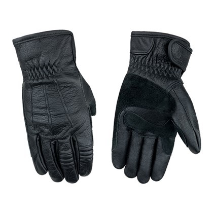 Gants de course en cuir véritable